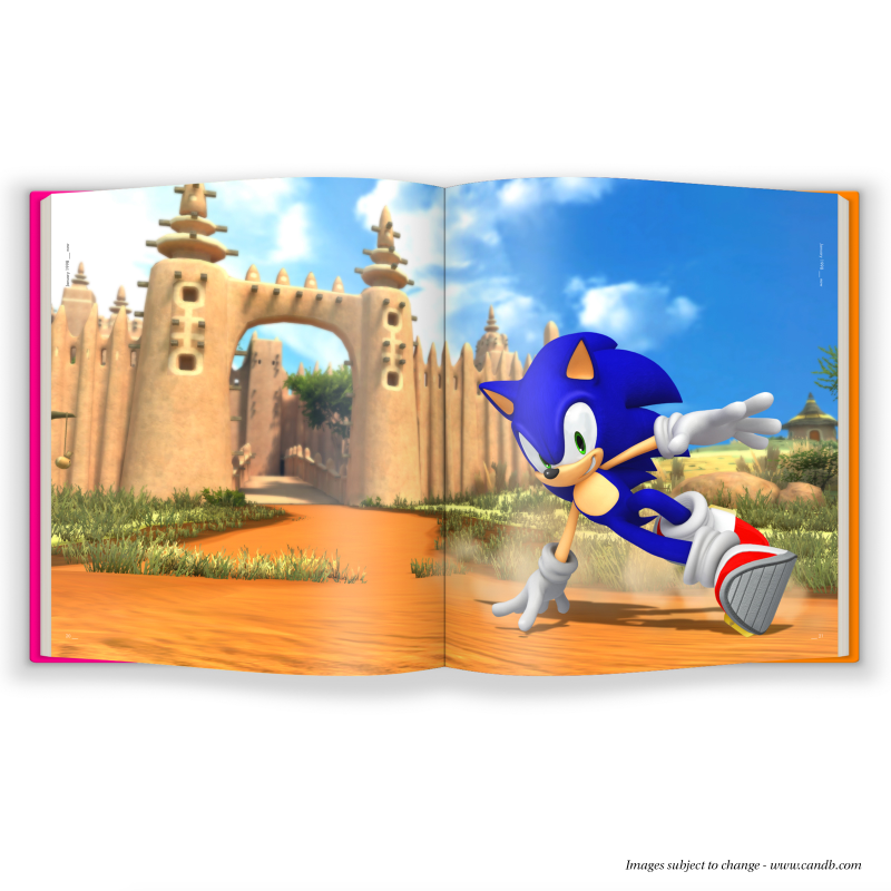 Illustration for article titled Sonic The Hedgehog's Fancy Coffee Table Art Book